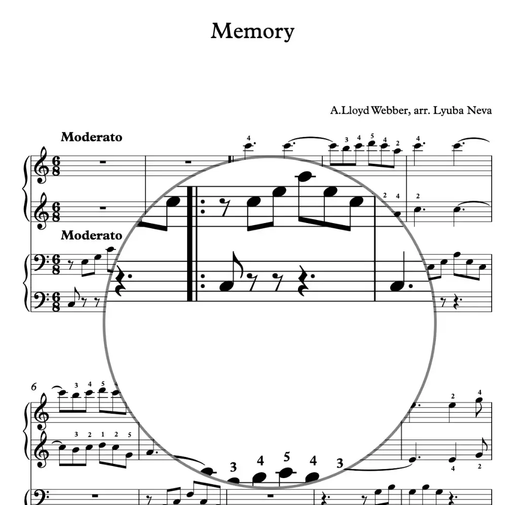 "Memory" Andrew Lloyd Webber